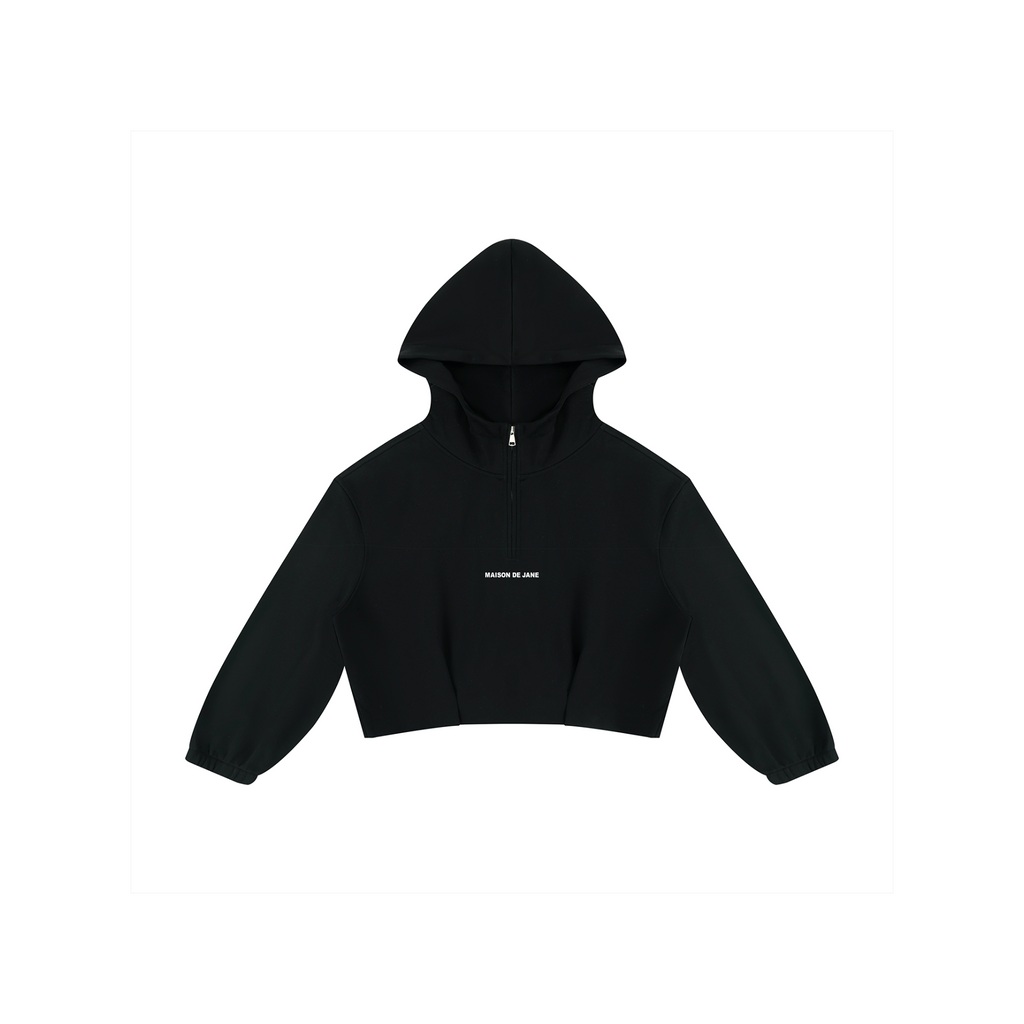 Women’s Boxy Quarter-Zip Hoodie
