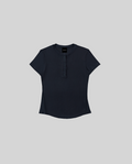 Modal Bodycon Henley Shirt
