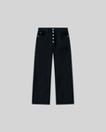 Men's Vintage Wash Wide Leg Denim Jeans