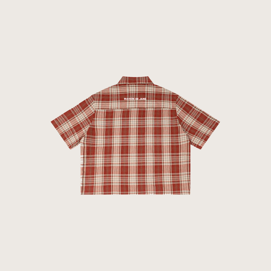 Plaid Short Sleeve Shirt