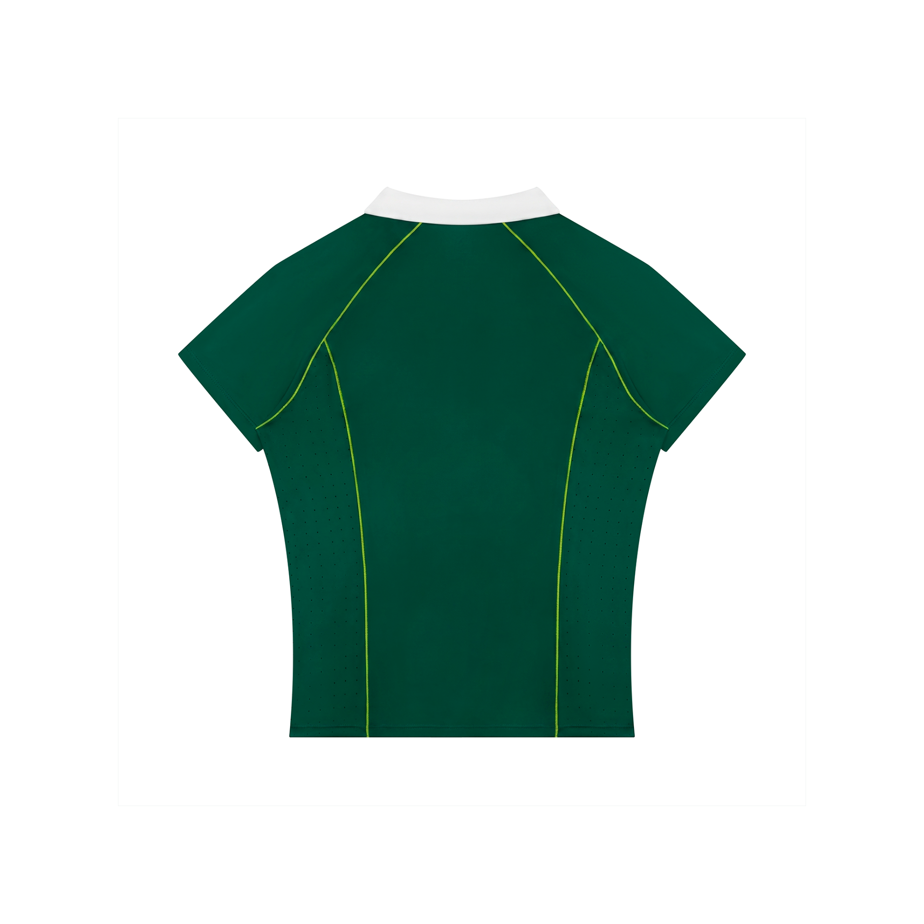 Women’s Slim Fit Quarter-Zip Polo Shirt