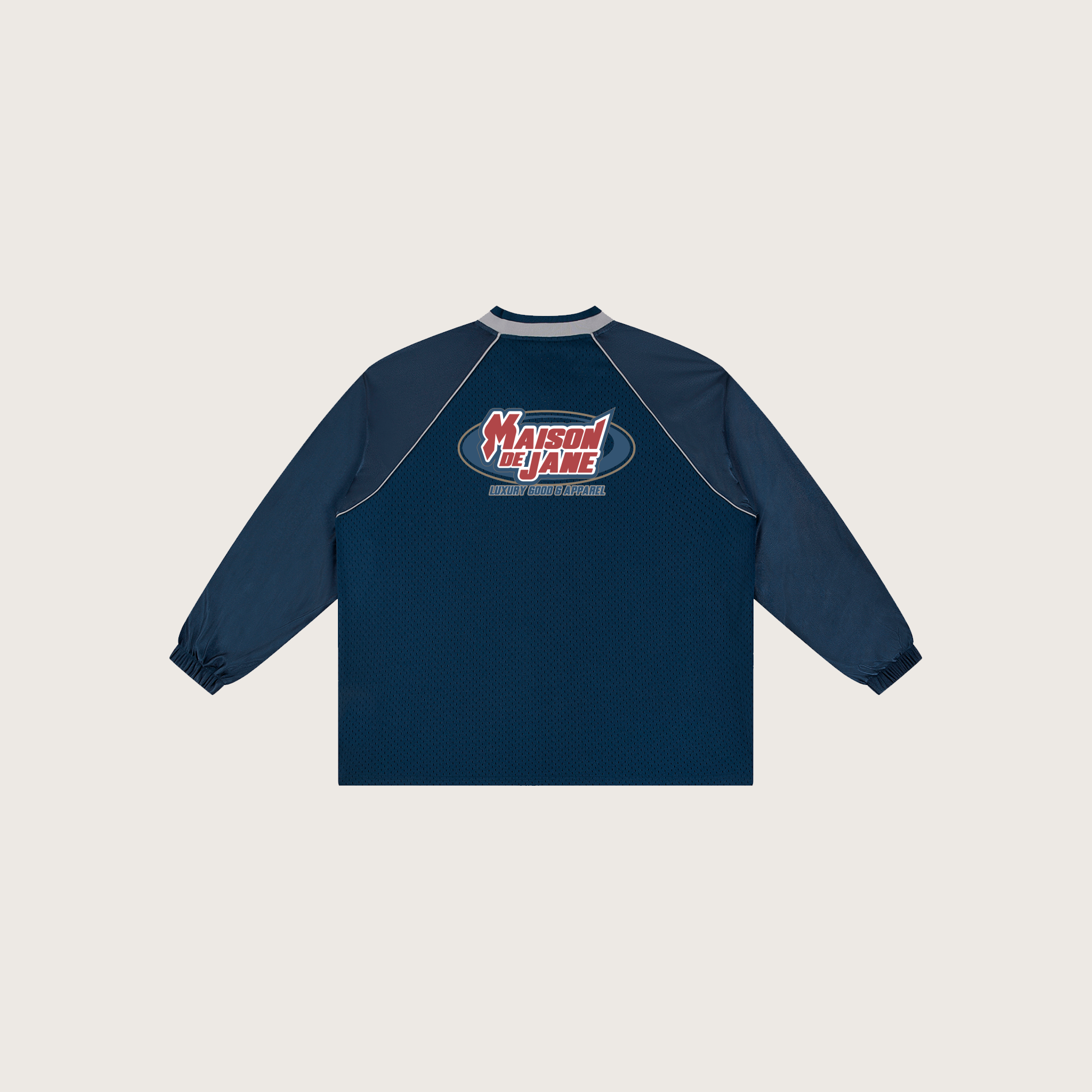 Unisex Paneled Long Sleeve Jersey