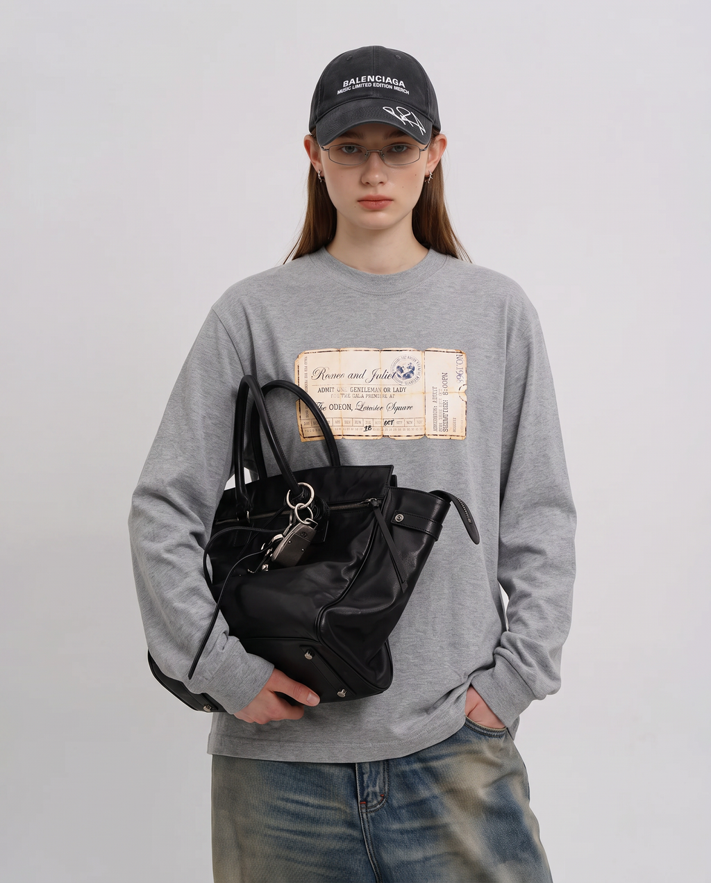 Forbidden Love Longsleeve (Grey)
