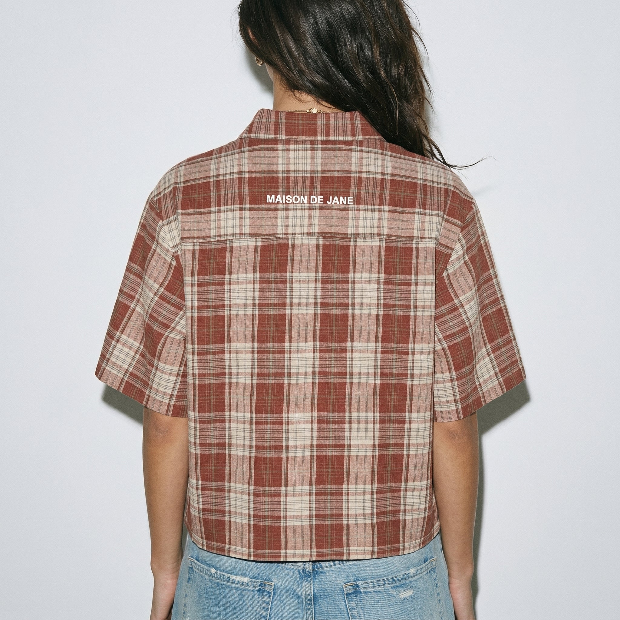 Plaid Short Sleeve Shirt
