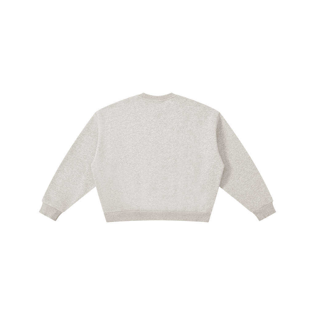 Boxy Fleece Crewneck Sweatshirt