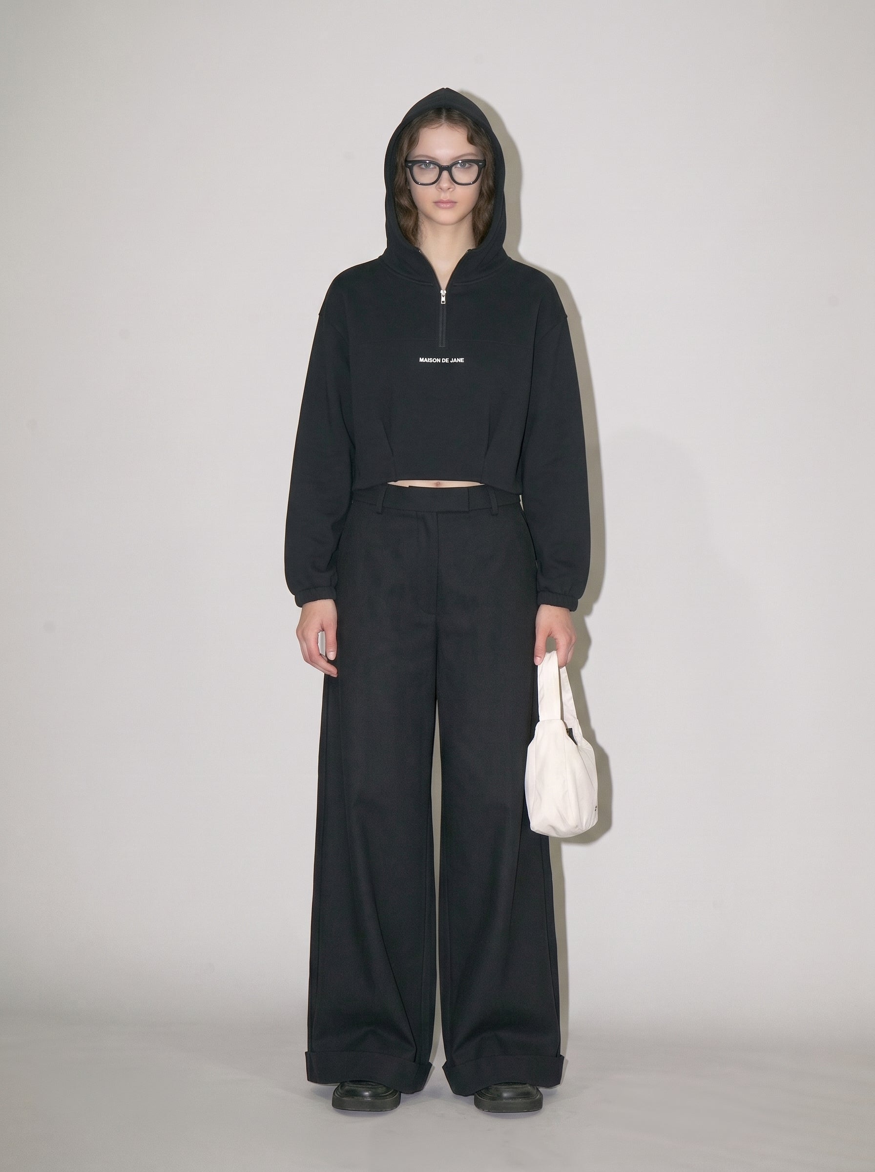 Women’s Boxy Quarter-Zip Hoodie