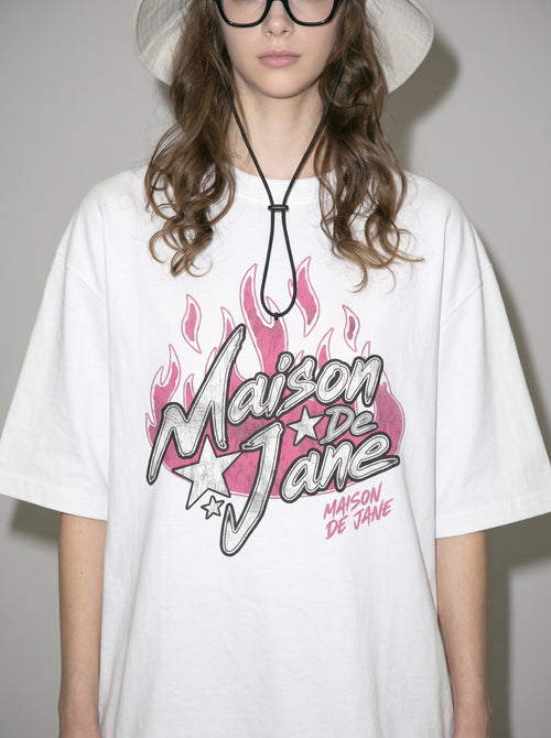 Graphic heavy weight t-shirt