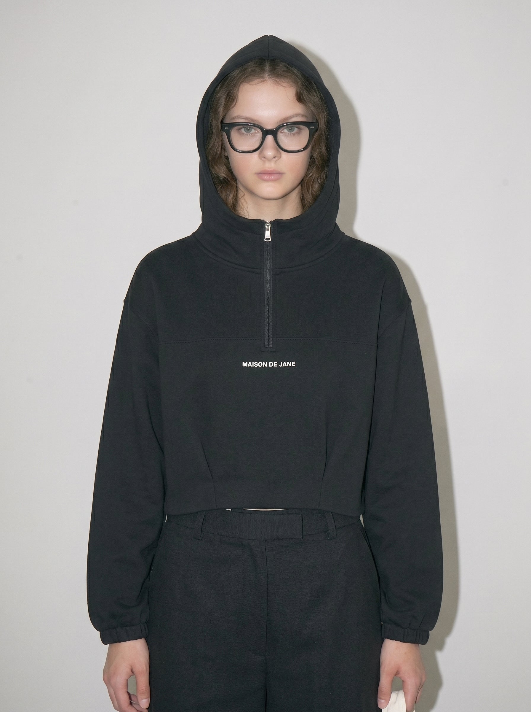 Women’s Boxy Quarter-Zip Hoodie