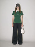 Women’s Slim Fit Quarter-Zip Polo Shirt